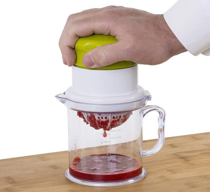 2 in 1 Multi Use Manual Hand Press Fruit Juicer