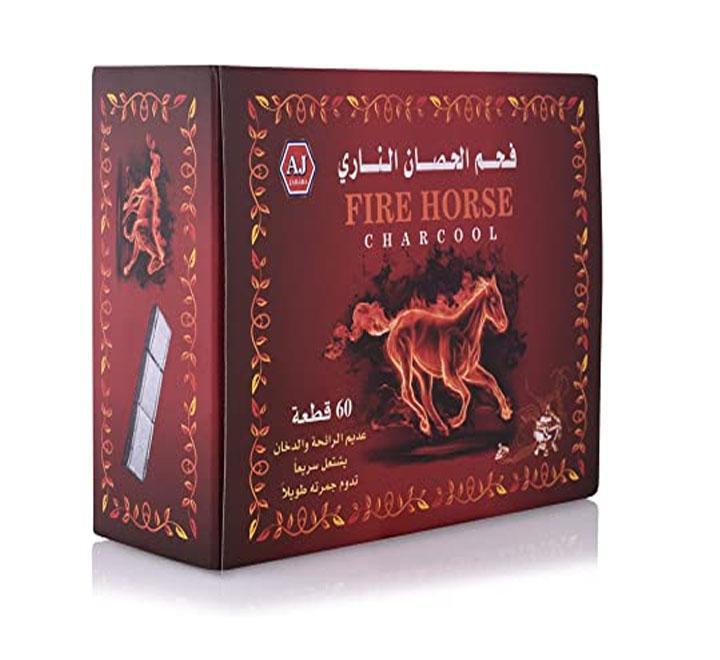 Al Jazeera Fire Horse Charcoal - 80 Pieces