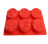 Cake Mold Chocolate Candy Flexible Ice Tray Silicone