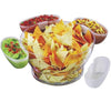 Chilled Serving Bowl Set with 4 Attachable Bowls