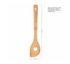 Classy Touch Premium Bamboo Standard Slotted Spatula