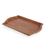 Evelin Sided Service Tray Brown