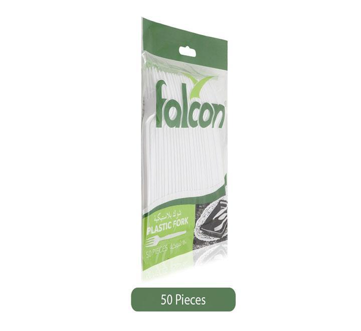 Falcon Plastic Forks - White 50 Pieces
