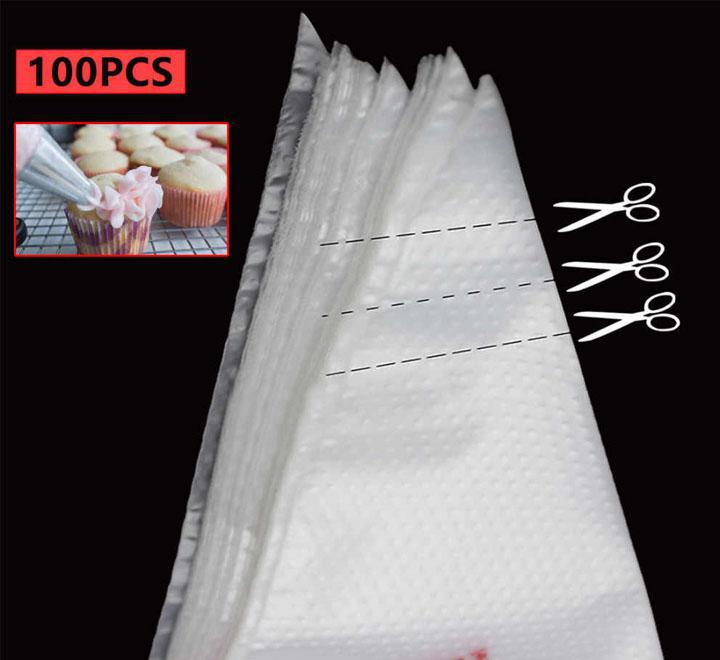 Food Grade Plastic Disposable Pastry Decorating Tools