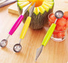 Fruit Carving And Ice Cream Baller 1pc