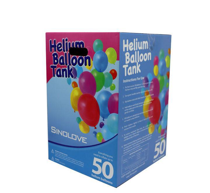 Helium Tank 50 Pcs Balloon