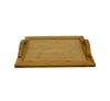 Luxury Bamboo Serving Tray With Handle