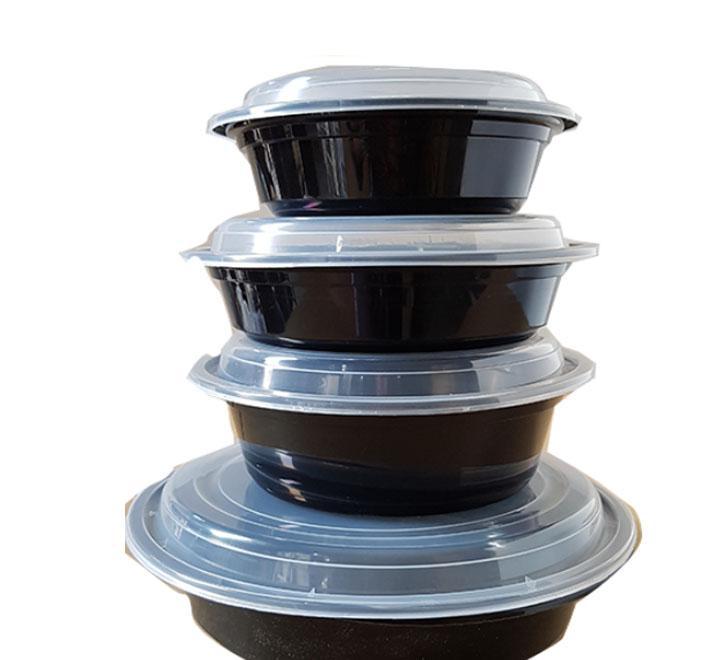 Najm Disposable Plastic Bowls with Lids