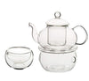 Neoflam 8 Pieces Tea Set With Burner Clear