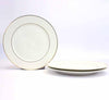 New Bone 10.5 Inch Dinner Plate Set of 3 Pieces
