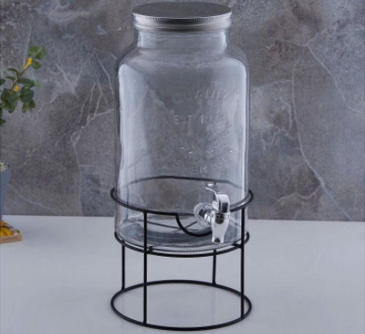 Orchid Beverage Dispenser with Stand - 6 L