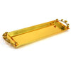 Premium Quality Golden Serving Tray