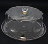 Round Acrylic Clear Cake Box With Lid/ Cover