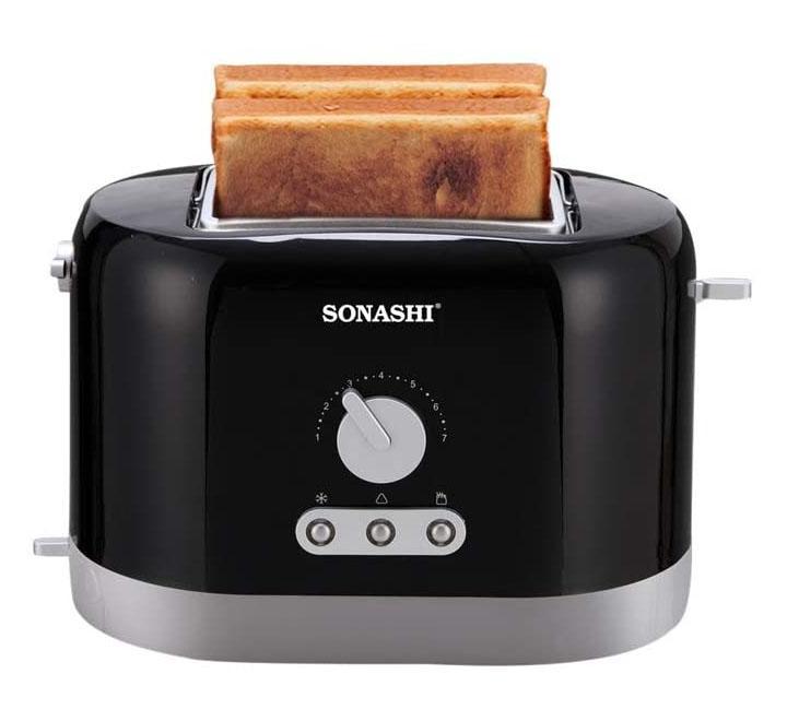 Sonashi 2 Slice Toaster Black