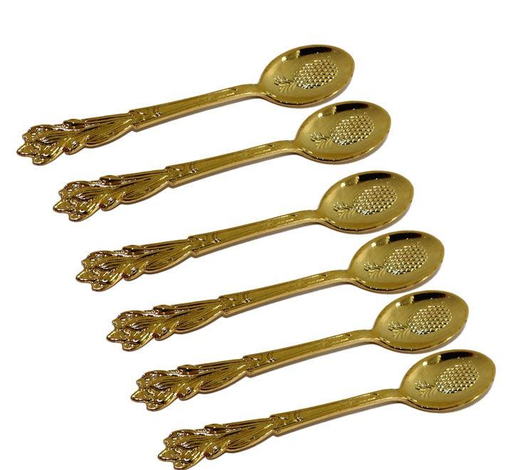 Stainless Steel Cutlery Spoon Golden