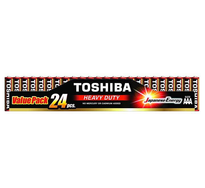 TOSHIBA Heavy Duty AAA 24 Battery Value Pack