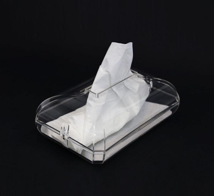 Transparent Clear Acrylic Tissue Box