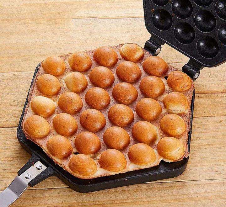 Waffle Maker Egg Bubble Pan